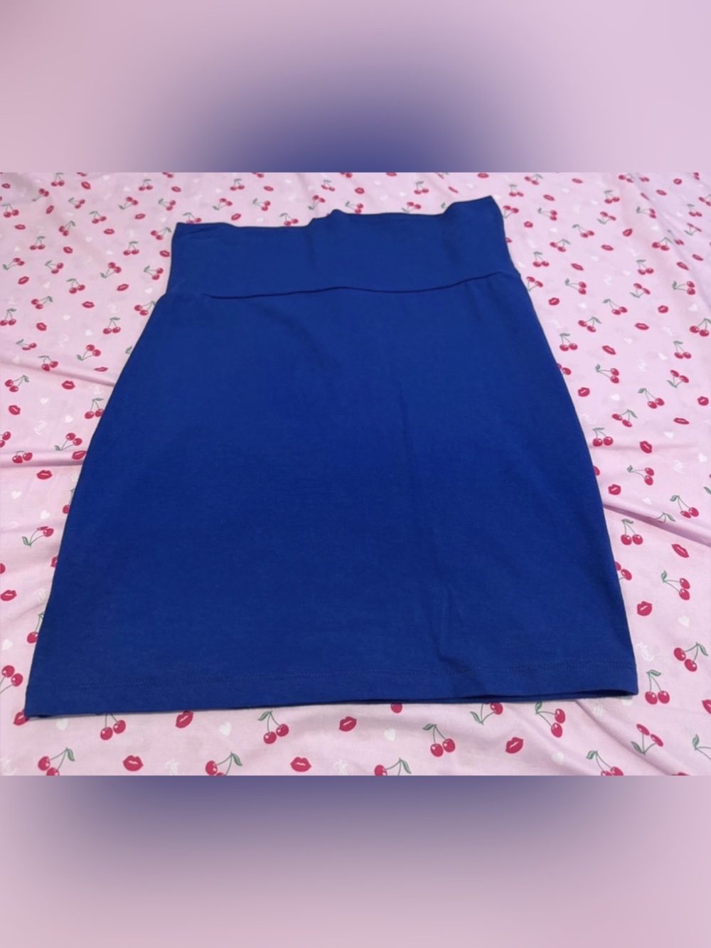 Charlotte Russe Royal Blue Mini Skirt Size M